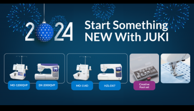 Celebrate the New Year with New JUKI!