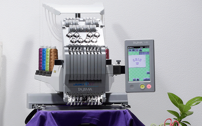 NEW: 8-Thread Embroidery Machine JUKI Tajima Sai