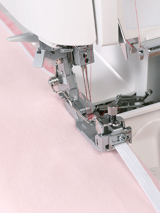 Presser Foot Elastic Feet 1/4 Single Needle Sewing Machine